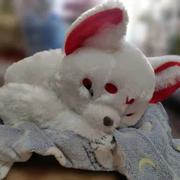 춋콘과 여우 뱅글뱅글 졸음 솜사탕 48cm