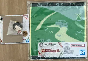 미세스 그린애플 제일복권 F상 메탈 참 G상 자카드 타월