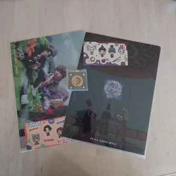 미세스 H상 클리어 파일 2장 세트 F상 메탈 참 1개