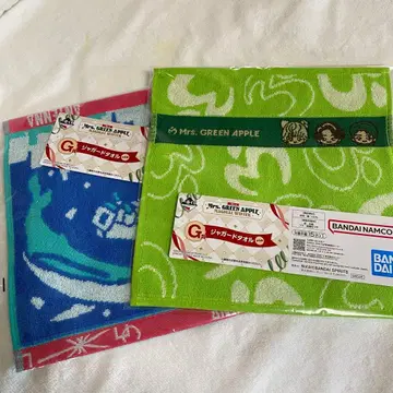 Mrs. GREEN APPLE 미세스 제일복권 G상 자카드 타월