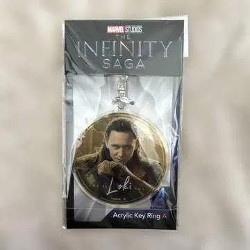 (미개봉) MARVEL 로키 금박 사인 포함 아크릴 키링