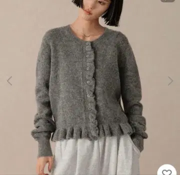 로리즈팜 프릴 가디건