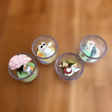 나츠메 우인장 냥코 선생님의 캡슐 토이 사계절 세트