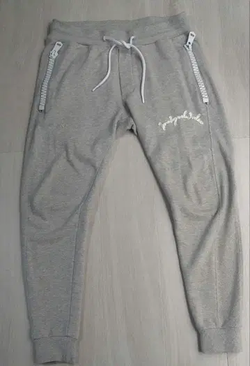 우노피우우노 그레이 스웨트 팬츠 L 사이즈