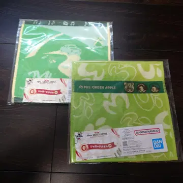 제일복권 Mrs. GREEN APPLE 자카드 타월 2종