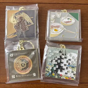 Mrs. GREEN APPLE 미세스 제일복권 F상 메탈 참 4종