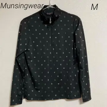 0642 먼싱웨어 골프 셔츠 지퍼 셔츠