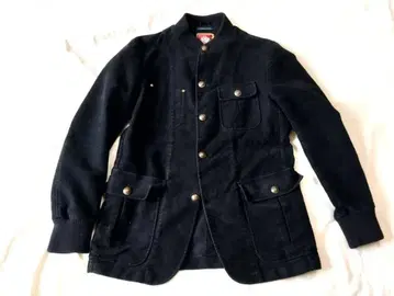 ITALY 제 이탈리아제 블랙 몰스킨 자켓 Brando