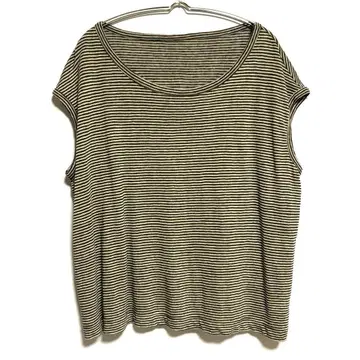 GIANNI LO GIUDICE 보더 슬리브리스 린넨 100% 40