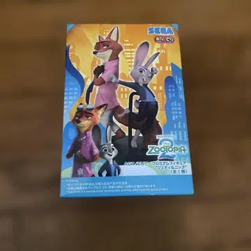 SEGA Zootopia ACT CUT 프리미엄 피규어 주토피아