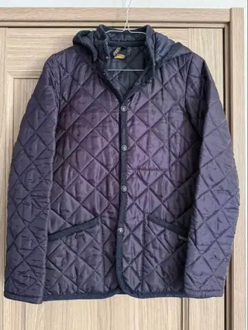 LAVENHAM 라벤햄 네이비 퍼플 네이비 보라색 퀼팅 다운 자켓