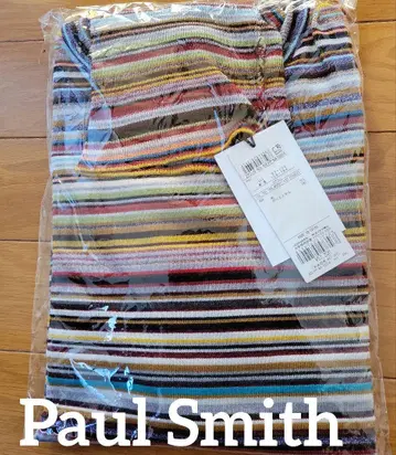 Paul Smith XXL 멀티 컬러 터틀넥 스웨터