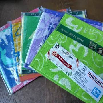 미세스 그린애플 제일복권 자카드 타월