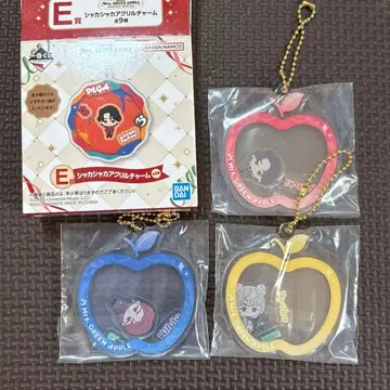 미세스 그린애플 제일복권 바스락 아크릴 참 3개 세트