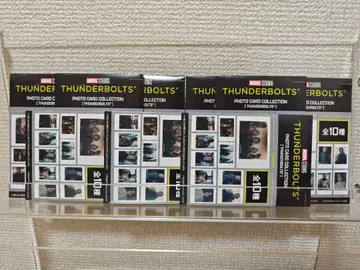 [ 새상품 ] 도쿄 코믹콘 포토 카드 컬렉션 썬더볼트 10장