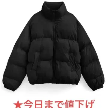 스탠드 카라 숏 기장 다운 자켓[dk1342] GRL 그레일