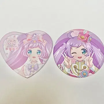 프리파라 마나카 라라 캔뱃지 세트