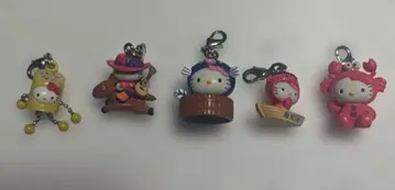 지역 한정 키티 스트랩 5개 세트