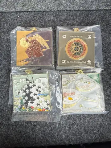 Mrs. GREEN APPLE 미세스 제일복권 F상 메탈 참 4종