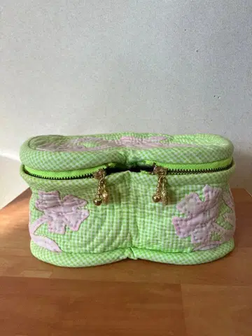 하와이안 퀼트 파우치 하트형