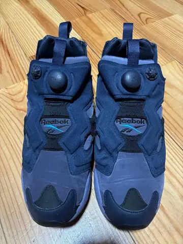 REEBOK Instapump Fury 네이비/브라이트 시안/27.5