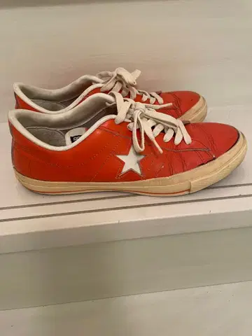 컨버스 원스타 오렌지 27cm