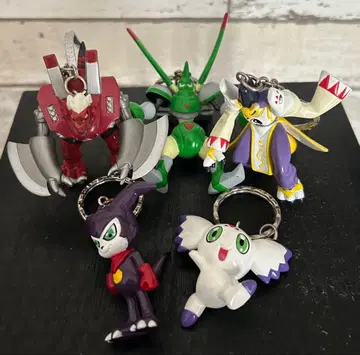 디지몬 키링 5개 세트