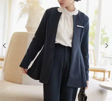 고베 레터스 푸치레 세레모니 페플럼 자켓 셋업 PS