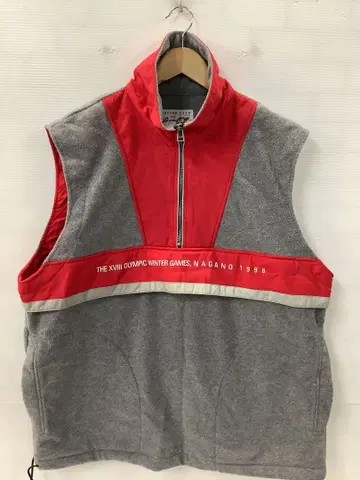 12.16 A357 나가노 동계 올림픽 플리스 베스트 그레이 F