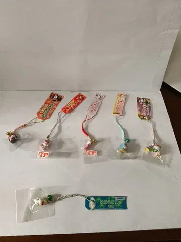 지역 한정 미야기 현 헬로키티 스트랩 6개 세트