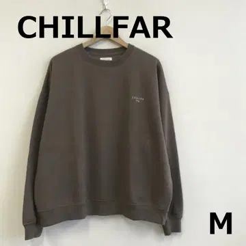 A1216B11 [ CHILLFAR ] 속기모 로고 프린트 맨투맨