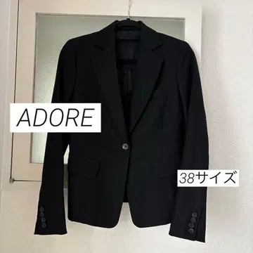 ADORE 아도어 울 자켓 원 버튼 세미 포멀도