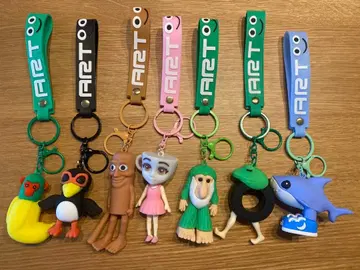 이탈리안 브레인 로트 인기 캐릭터 키링 7종 세트