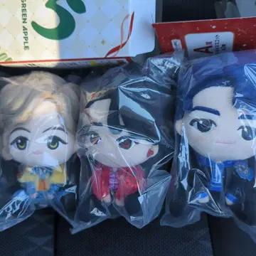 Mrs. GREEN APPLE 제일복권 A상 봉제 인형 마스코트 전 3종