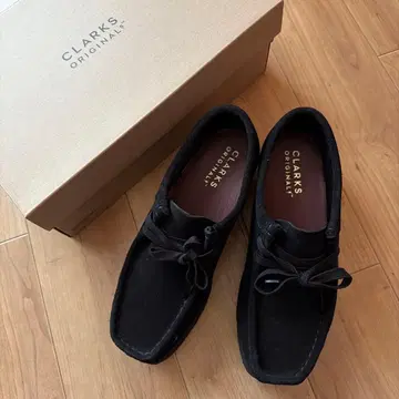 CLARKS ORIGINALS 블랙 모카신 컨디션 최상 24