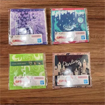 Mrs. GREEN APPLE 제일복권 G상 자카드 타월 4장 세트