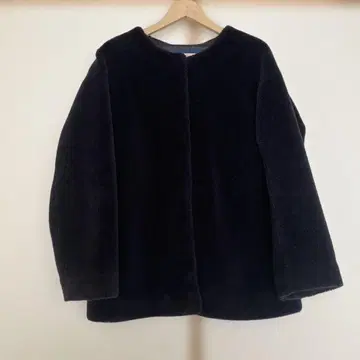 SHIPS 네이비 보아 자켓