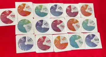 ZUMBA DVD 줌바 103부터 118 16장 세트