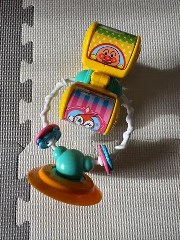 [ 새상품급 ] 호빵맨 회전 완구 컬러풀