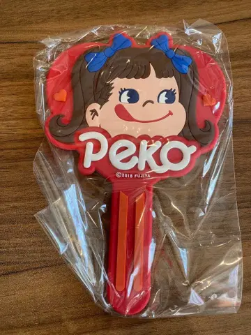 PEKO CHUU 콜라보 손거울 페코짱 핸드미러 FUJIYA