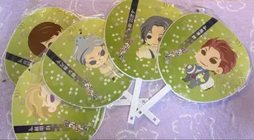 나비의 독 꽃의 체인 부채 부채