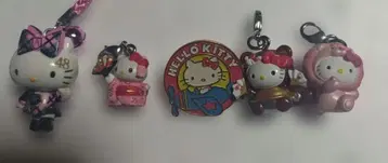 헬로키티 키링 4세트 + 덤