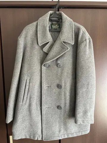 뉴요커 그레이 피 코트 L 사이즈