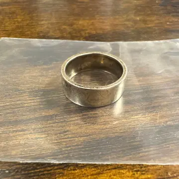 925 실버 심플 반지 평치 반지 90s