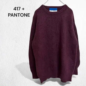 417EDIFICE x PANTONE UNIVERSE 니트 스웨터 울