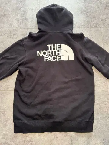 THE NORTH FACE 블랙 집업 후드티 L 사이즈