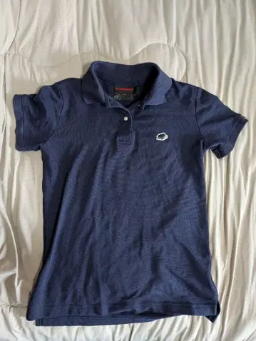 MAMMUT 네이비 피케 셔츠 M 사이즈 반팔