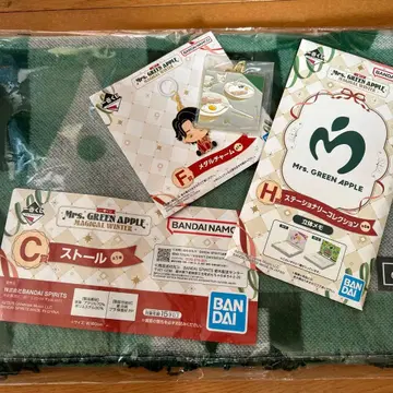 Mrs. GREEN APPLE 제일복권 스톨 메탈 참 메모장