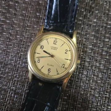 CITIZEN Riviere 손목시계 작동품 쿼츠 1984년제 빈티지