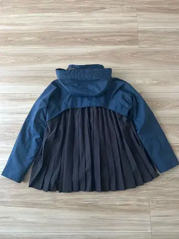 새상품급 DANSKIN 플리츠 아우터 3way 네이비 사이즈 M